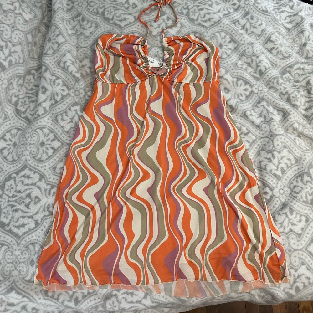 Show Me Your Mumu Outgoing Halter Dress